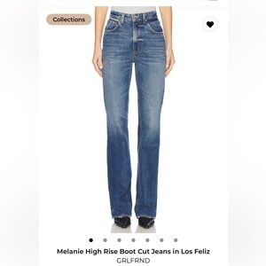 GRLFRND Melanie High Rise Jeans - Los Feliz